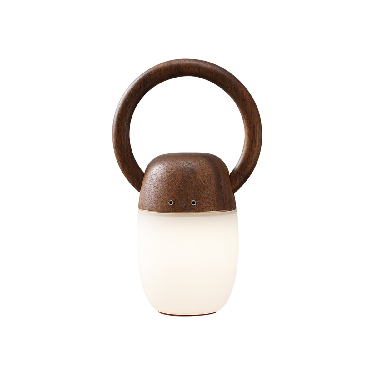 Zen Buddha Portable Table Lamp – Handcrafted Wooden LED Accent Light