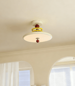 Zephiro Modern Ceiling Light – Memphis Style LED Flush Mount