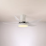 Zephyr Noir Ceiling Fan with Integrated LED Light, 48"