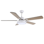 Zephyris Ceiling Fan Light with LED and Wood Blades