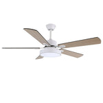 Zephyris Ceiling Fan Light with LED and Wood Blades