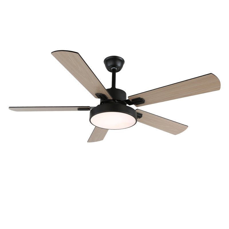 Zephyris Ceiling Fan Light with LED and Wood Blades