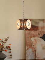 Zerina Sculptural Pendant Light with Layered Acrylic Shades