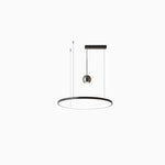 Zero Round Chandelier