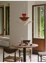 Zevira Tiered Pendant Light – Sculptural LED Chandelier for Dining & Living Spaces