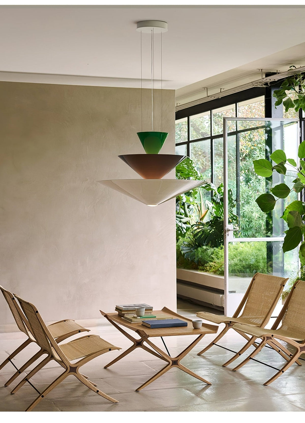 Zevira Tiered Pendant Light – Sculptural LED Chandelier for Dining & Living Spaces