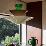 Zevira Tiered Pendant Light – Sculptural LED Chandelier for Dining & Living Spaces