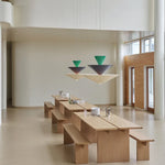 Zevira Tiered Pendant Light – Sculptural LED Chandelier for Dining & Living Spaces