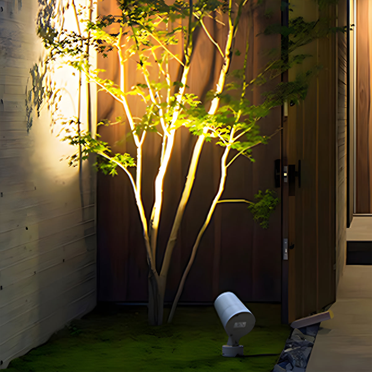 Lumière Outdoor Garden Spotlights — Waterproof LED Accent Lighting in Warm White