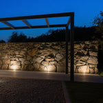 Minimalist LED In-Ground Well Light for Outdoor Landscapes