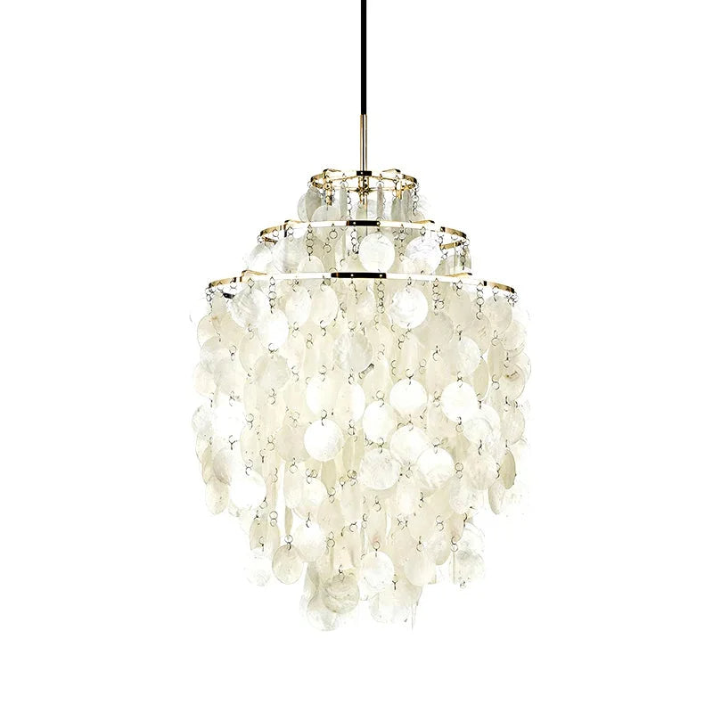 Halo Shell Chandelier