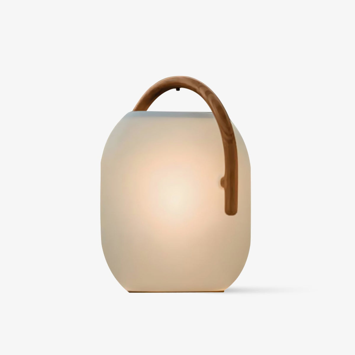 Noria Solar Outdoor Lantern – Portable LED Garden Light with Wood Handle