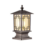 Lumière Pillar Lantern — Weatherproof Outdoor Post Light with Adjustable Color Temperature