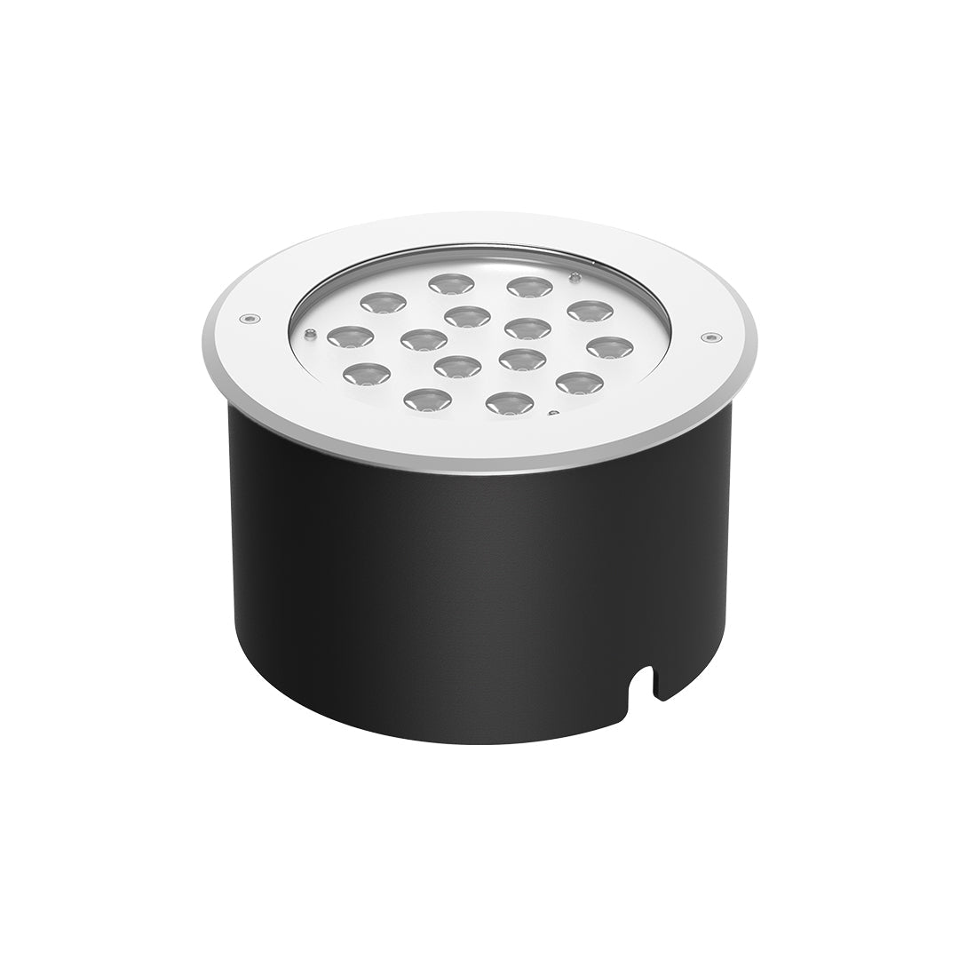 Minimalist LED In-Ground Well Light for Outdoor Landscapes
