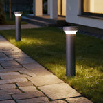 Modern Black Bollard Light for Pathways & Gardens