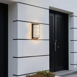 Minimalist Nordic Outdoor Wall Sconce with Warm Ambient LED Light