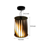 Semi Flush Outdoor Ceiling Light – Waterproof Aluminum LED Pendant