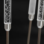 Lumina Reed LED Garden Light Set of Five in Acrylic and Stainless Steel