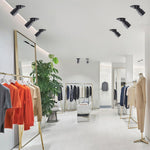 Adjustable LED Recessed Downlight with 360° Rotation, 7W, 3000K/4000K/6000K, Black or White