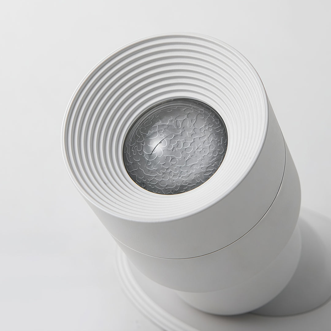 Adjustable LED Recessed Downlight with 360° Rotation, 7W, 3000K/4000K/6000K, Black or White