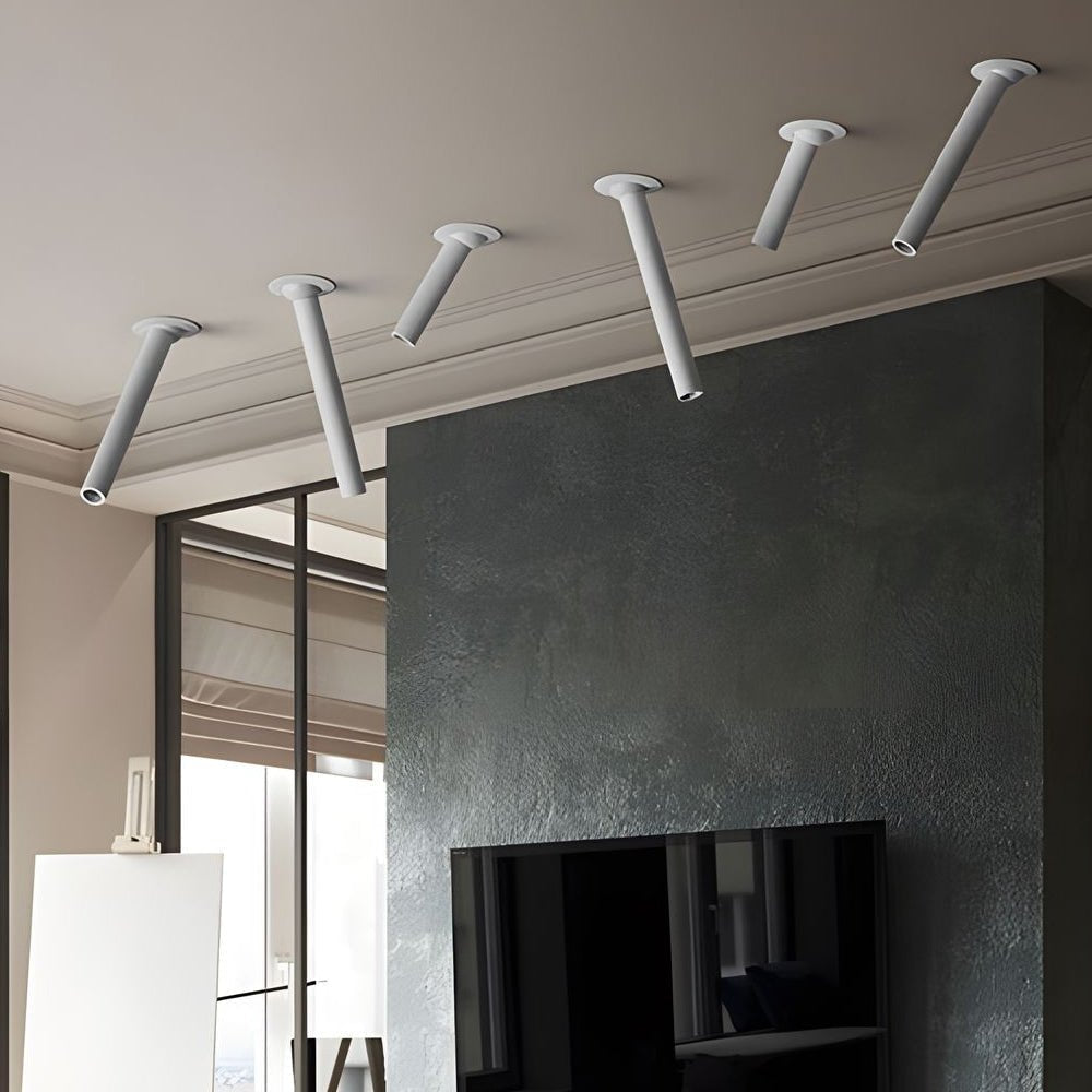 Modern LED Surface Spotlight with Rotatable Cylindrical Design
