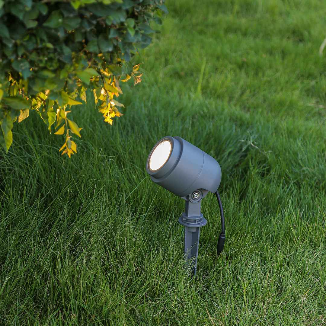 Modern LED Ground Spike Lights for Landscape Illumination