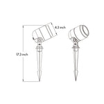 Modern LED Ground Spike Lights for Landscape Illumination