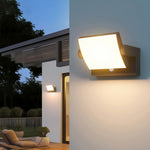 Aria Adjustable Outdoor Wall Sconce — Minimalist Waterproof LED Lighting