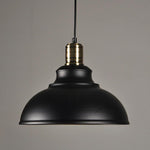 Semi Globe Metal LED Pendant Light with Adjustable Cord for Modern Interiors
