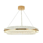 Modern Luxury Dozens Of Crystal Chandelier Gold Led Lighting