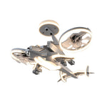 Aviator LED Ceiling Fan with Full Spectrum Light for Kids' Rooms