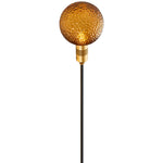 Reed Path Landscape Lighting with Glass Sphere Shade, Outdoor LED Garden Lamp