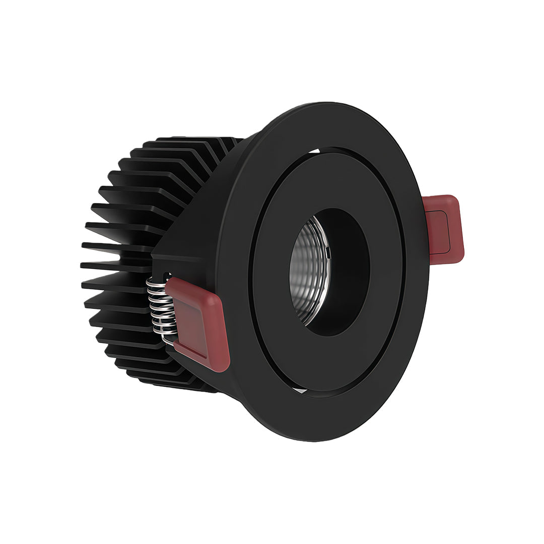 Hill-Shaped Recessed LED Spotlight with Full-Spectrum Light