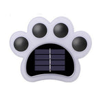 Modern Solar Animal Paw Step Lights for Garden Stairs, Set of 4