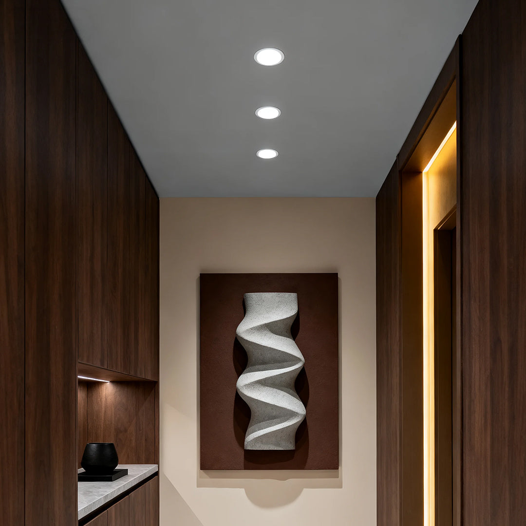 Lumenis Anti-Glare Recessed LED Downlight, IP65 Waterproof Aluminum