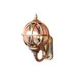 European Outdoor Wall Sconce – Cast Aluminum, Waterproof, Bronze & Black