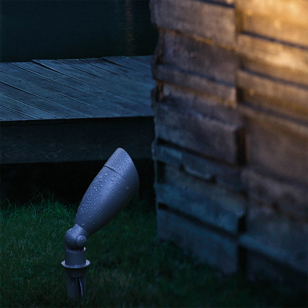 Minimalist LED Spike Spotlight for Garden Landscape Accent Lighting