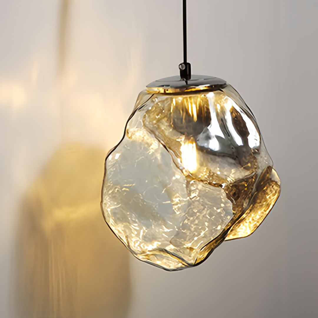 Art Deco Wall Sconce with Nordic Iron Frame and Rotational Molded Shade