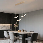 Aurelia Gull Pendant Light — Nordic LED Ceiling Lamp in Rose Gold