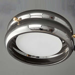 Aurelia Multi-Head Matte Black Copper Semi-Flush Ceiling Light