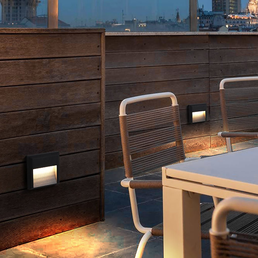 Aterproof Outdoor Led Step Lights Corner Lamp For Villa Courtyard Garden