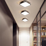 Lumina Square LED Flush Mount Ceiling Light in Acrylic and Metal