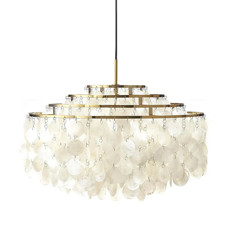 Halo Shell Chandelier