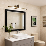 Luxury Brass LED Vanity Light for Bathroom Mirror | Modern Wall Mount