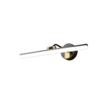 Aurelia Linear LED Vanity Light in Copper for Bathroom and Dressing Areas
