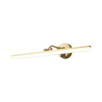Aurelia Linear LED Vanity Light in Copper for Bathroom and Dressing Areas