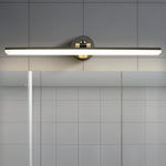 Aurelia Linear LED Vanity Light in Copper for Bathroom and Dressing Areas