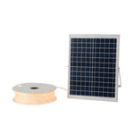 Solar LED Strip Light for Outdoor Spaces, Warm White 3000K