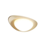 Pebble Full Spectrum LED Flush Mount Ceiling Light in Nordic Style