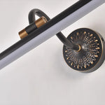 American Retro LED Vanity Light for Bathroom Mirror, Brass & Copper